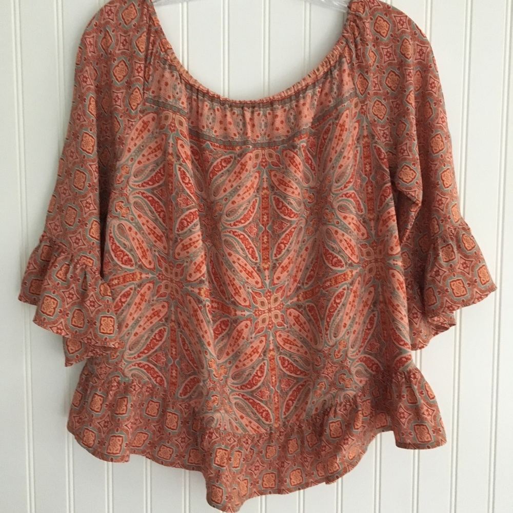 Sanctuary off-the-shoulder top SIZE M - Picture 2 of 5